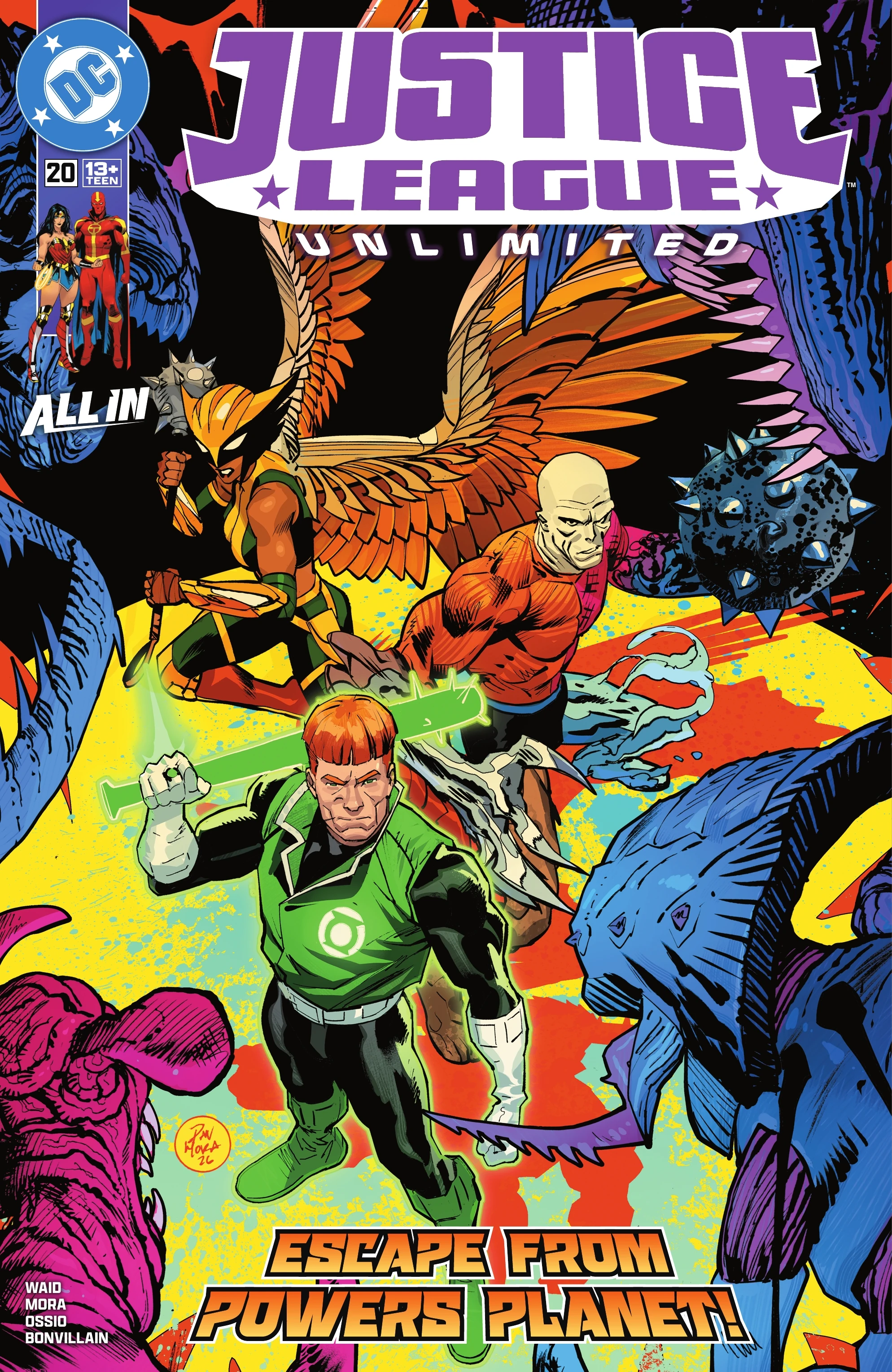 Justice League Unlimited #20 (DC, 2026 — Cover A) cover